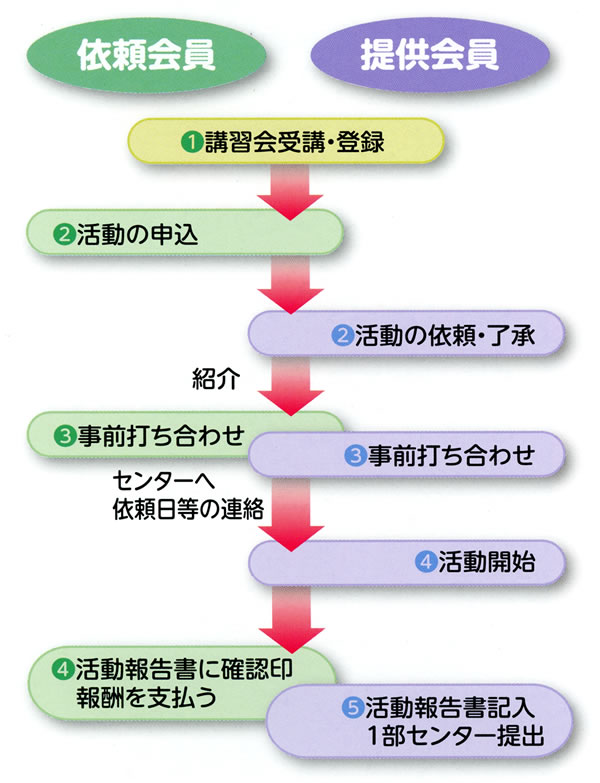 活動の流れ